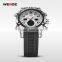 Weide mens watches top brand quartz stainless steel back watch casual fashion quartz mens watch