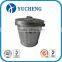 popular desktop silver trash can tin