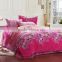 Hotel Soft &Elegant 5pcs Cotton Printed Bedding Set
