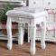 Fashion living room used top grade wood footstool