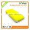 2015 stylish 5000mAh multi-color power bank,credit card power bank, portable power bank