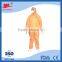 winter disposable orange coveralls
