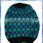 ladies multi-color popcorn knit hats beanie