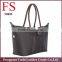 China Supplier Nylon Waterproof Ladies Travel Handbag With Leather Handbag Shopping