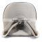 Custom Embrossed 100% cotton baseball hat plastic buckle cap