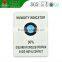 Blue color HIC moisture indicator card