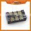 Black Brass Earth TB Series Screw Fixed Terminal Block TB1503 600V 3P