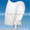 300w china low rpm spiral vertical axis wind turbine, wind turbine and solar panel hybrid system