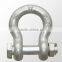 drop forged hardware alloy steel/carbon steel G2130 omega shape shackle(carbon steel)