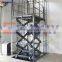 GEM Brand Indoor Scissor Loading Lift Table With Safety Fence