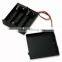 Battery tray 4 AA Stud and socket 4AA Plastic Battery Holder Plastic Battery Case