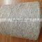 10S 50% raw white cotton 50% black poly 40D LYCRA ab yarn core spun yarn