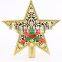 New Golden Tree Topstar christmas tree ornaments