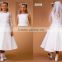 7-10years Age Long Style of Length Little Princess flower girl dresses for wedding
