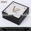 Hot Selling Fashion Black Acrylic Display Case With Steel Panel
