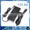 96W 12V 8A Power Supply AC to DC Adapter for 5050 3528 Flexible LED Strip Light