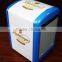 Power plating , CMYK/Solid color/Silk printing tin napkin dispenser