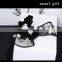 Square Crystal Ponytail Holder Rhinestone Elastic Hair Rope f76