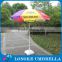 Adverting colorfiul beach umbrella for promotion