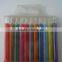 10 pcs school kids stationery gits wax plastic crayon
