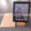 Good quality with stand Bamboo case for Ipad Bamboo laptop case