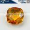 double checker cutting 10*10mm cushion hot sale product for 2015 22#synthetic corundum gemstones