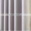 280cm width polyester embossed blackout curtain fabric 3d effect silver color