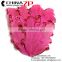 Leading Supplier CHINAZP Best Cheap Dyed Pink with Red Curled Goose Feathers Plumage Pad for Girls