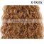 27 strawberry blond Modern style excellent quality long curl high tempreture flame retardant synthetic hair extension weaves