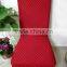 Thick polyester lycra spandex four way stretch printed slipcover dining room chair cover