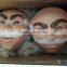 Custom design plastic face mask for halloween holiday/party /carnival / christmas /Masquerade