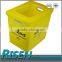 Lightweight plastic corrugated board dustbin