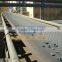 Pattern rubber conveyor belt for vertical use