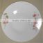 elegant pretty ceramic porcelain dish plate China factory direct supply porcelain dinner plate good quality