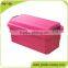 Rectangle plastic storage box with lid and handle