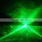 Remote control hot selling 2w green single green animated laser light