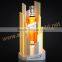 top grade acrylic single wine bottle rack