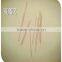 2015 hot sale bamboo toothpick single side point and other side ring carving in bulk