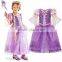 Wholesale high quality children purple sofia princess dress factory for girls' dress new style children fancy dress