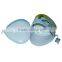 Tin heart shape Kids saving box money box with Lock and key