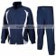 Plain Men Winter Tricot or Trinda Blue with Black side piping Tracksuit/jogging suit