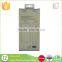 Shenzhen new design paper box packaging high quality phone case packaging with PVC window