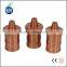 High precision oem customized cnc machining pure copper parts