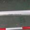 powder coated round pipe crowd control barrier with reflective stripe for france market
