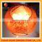 himalayan floor salt crystal lamp for home with wooden base design
