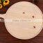 wooden pizza tray,round shape pizza plate