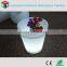 16 color change lighted up remote control led flower/planter pot