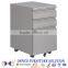 3 drawer metal steel cabinet mobile pedestal movable desk drawer cabinet