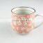 cute hand painted mug for tea/coffee/water use in stock with cheap price