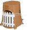 plastic house for cat plastic dog cage with feather